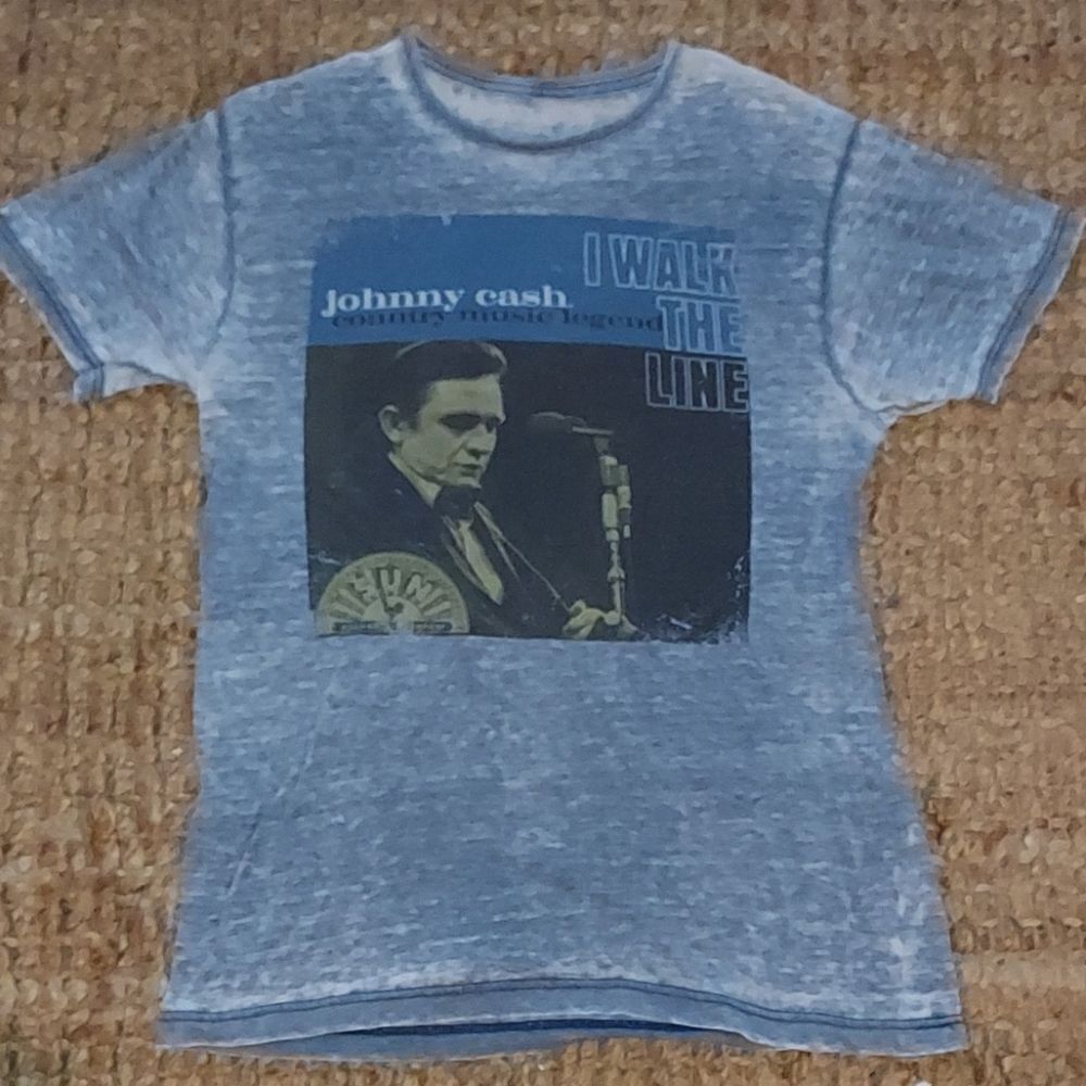 Johnny Cash "I Walk The Line" shirt M